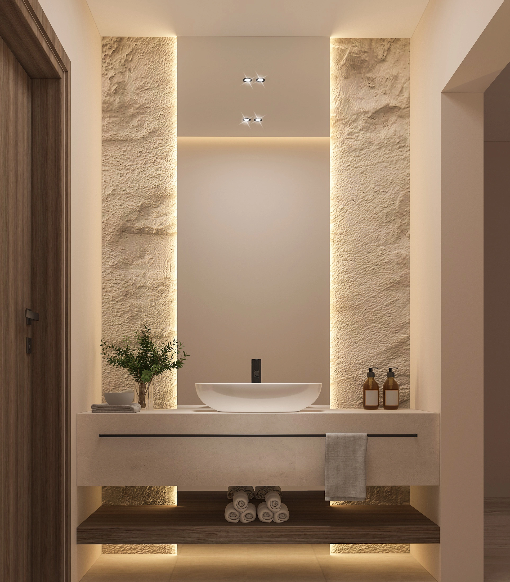 Wash & Bathroom View 2